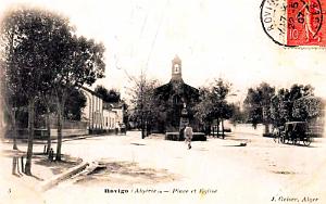 ROVIGO - PLACE ET EGLISE - 1907